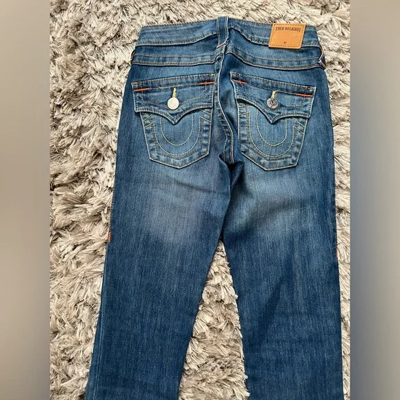 True Religion Cora Mid-Rise Straight Leg Jeans – Size 23 – NWOT - Picture 9 of 15